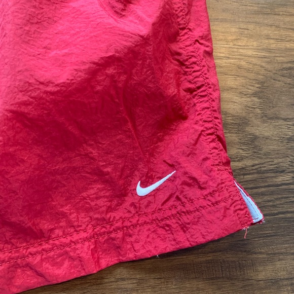Nike vintage 90s burgundy gym shorts - Picture 4 of 11